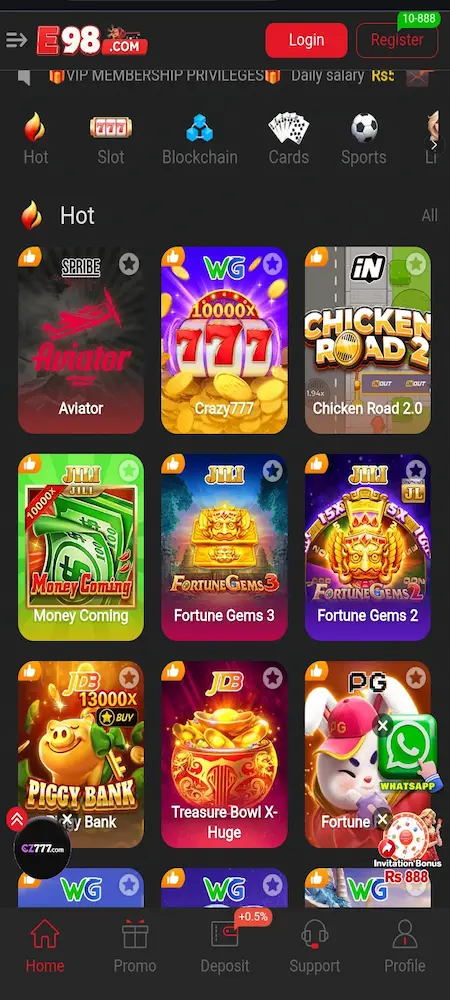 E98 Game APK
