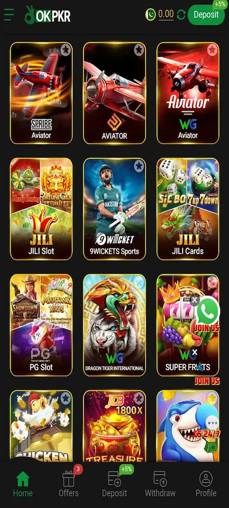 OK PKR Game